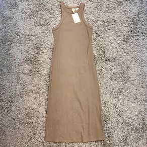 Khaki Body-con Dress