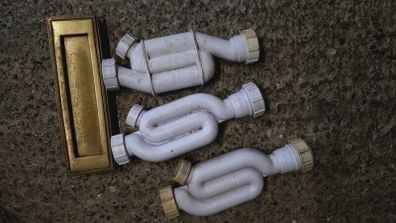 Sink waste traps