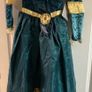 Merida costume dress Disney from the movie Brave 9/10 y Image 2