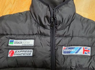 Team suzuki body warmer