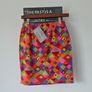 BNWT Vintage 1990s colourful mini skirt by Cacharel. Made in Italy. Size S small UK 8 Image 3