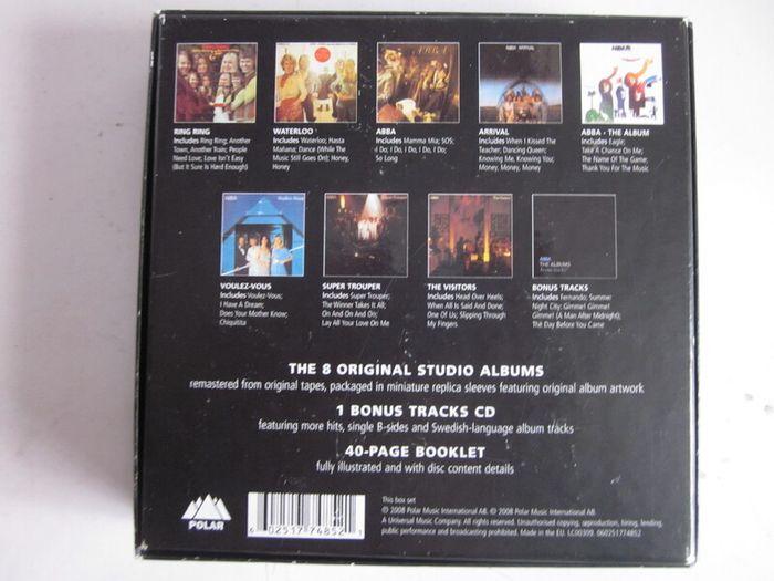 ABBA The Albums Box Set