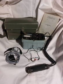 Vintage Yugoslavian Military Radiation Detector DR-M3 Geiger Counter (Working)