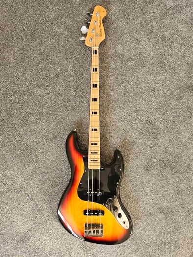 Title: Harley Benton JB-75 SB Vintage Series Bass