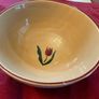 Nicholas Mosse Red lawn set of two , 4 inch jug and a 6 inch diameter bowl . Both have blemishes but perfect for  display Image 9