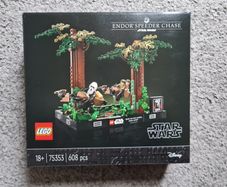 lego star wars 75353 endor speeder chase
