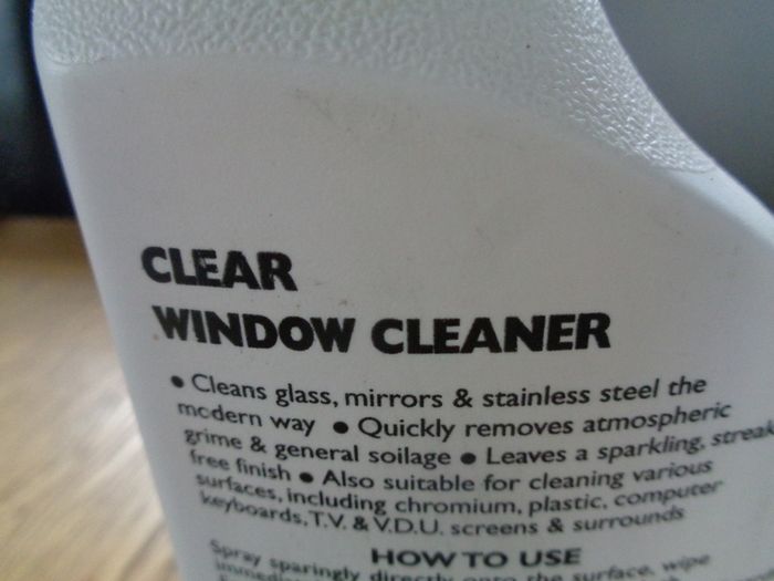 "Evans" Clear Window Cleaner for Sale