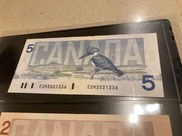 Canada Banknotes lot of 4