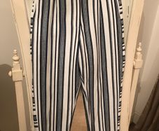 Super Smart Linen Mix Ankle Grazers size 10