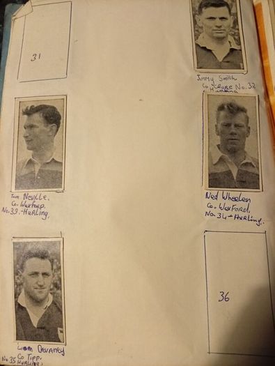 Liam Devlin gaa sports cards 1950s
