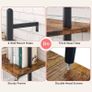 NEW SALE | Ladder Shelf 5-Tier Bookcase Rack 180CM Storage Unit with Metal Frame Floating Wall Shelf Image 3