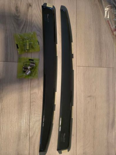 Skoda Octavia MK3 Wind Deflectors Wind Visors Team HEKO Rear Hatchback plus Front FREE