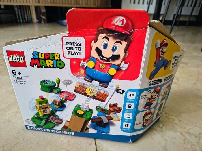 Lego Super Mario starter course.