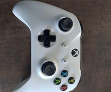 White XBOX one controller