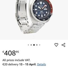 seiko turtle padi pepsi