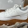 Nike Air Force 1 White UK Size 7 sneakers trainers Women Image 5