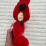 Russ Berrie Bubblegum Velvet Horny Devil Doll NOT Working Carlton Cards Please lookk at the pictures Image 7