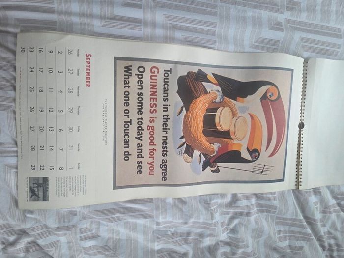 Guinness calender