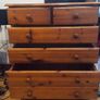 Pine 6 Drawer Chest of Drawers Solid Wood Great Condition Image 2