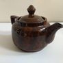 Lovely Vintage Small One Cup Brown Betty Style Teapot By Globe Pottery, Made in England Image 5