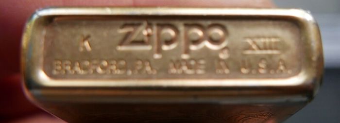 Vintage VENETIAN Engraved Zippo  Lighter Bradford