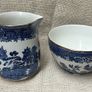 Arklow Pottery Will Pattern Sugar Bowl and Milk Jug Image 2