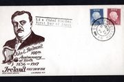 1957 Ireland Centenary of the birth of John Redmond (Leader of Irish Parliamentary Party) Commemorative Stamps Illustrated First Day Cover (FDC) with Baile Atha Cliath (Dublin) cancel