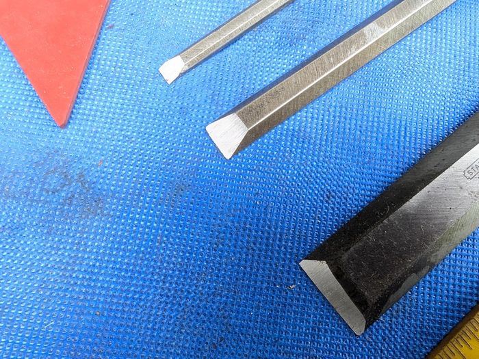 A set of Stanley Chisels