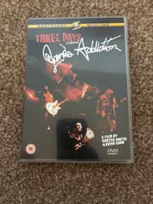 Jane's Addiction Three Days dvd