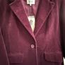 Ladies velvet blazer new with tags Image 5