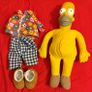 Vintage 1998 Vivid Imaginations The Simpsons Talking Homer Simpson Doll Image 4