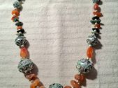 CLEARANCE 23 pcs Natural Carnelian gemstone necklace one lot 56cm