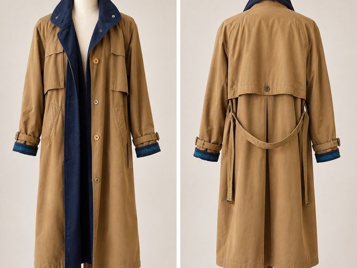 London Fog LadiesLong Trench Coat with Removable Liner
