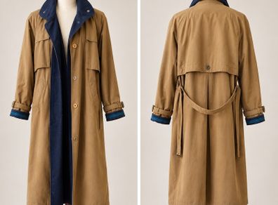 London Fog LadiesLong Trench Coat with Removable Liner