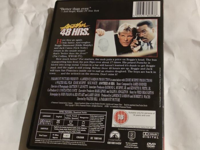 Another 48 HRS Dvd