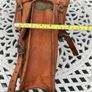 Leather saddlebags rustic tan Image 6