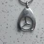 Mercedes Trolley keyring coin Image 3