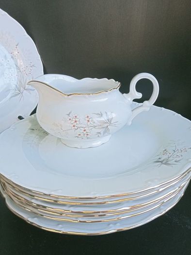 MZ Moritz Zdekauer Bohemian Porcelain Dinnerware