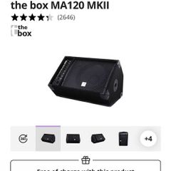 The Box MA 120 MKII Active Speaker
