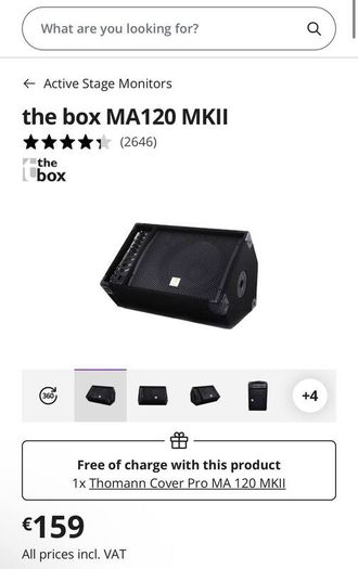 The Box MA 120 MKII Active Speaker