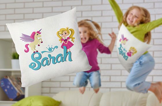 Personalised custom printed Cushion Cover