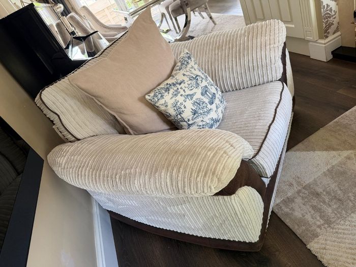 Beautiful beige armchair