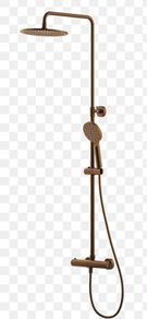 Aqulla Drench shower brushed bronze