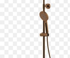 Aqulla Drench shower brushed bronze