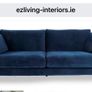 3 Seater Velvet Sofa Image 10