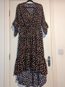 Stunning hi-low midi dress from Boohoo