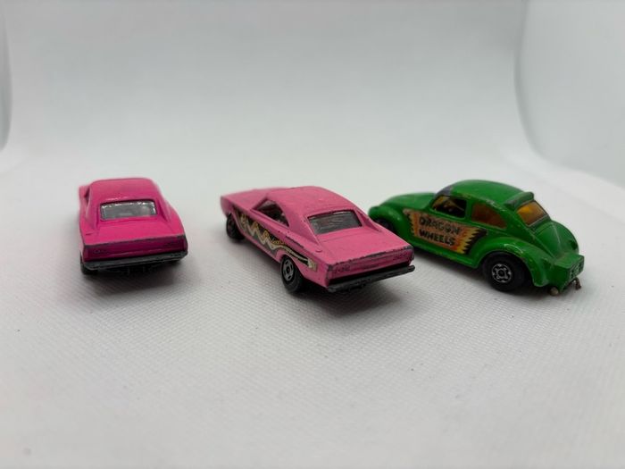 Vintage Matchbox Super Fast Dragsters Rabbit and Dodge