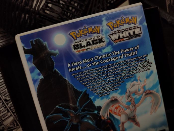 Pokemon The Movie Black & Pokemon the Movie: White ! Victini and Reshiram ! Victini & Zekrom ! DVD ! 2-Discs ! 2011 !
