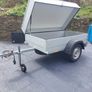 Anssems GT750 Trailer with Lockable Hard Lid & Thule Bike Rack System Image 2