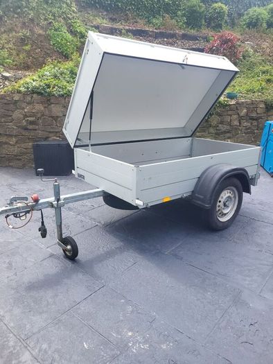 Anssems GT750 Trailer with Lockable Hard Lid & Thule Bike Rack System